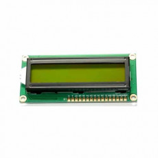 LCD 1602A V1.1 желто-зеленый фон с подсветкой
